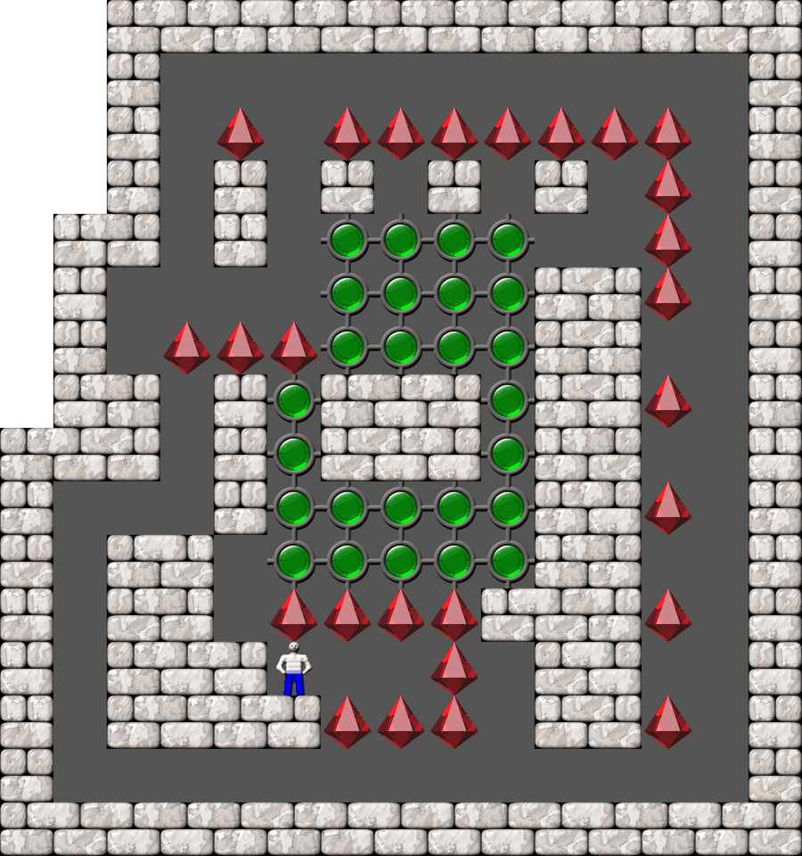 Sokoban Cosmac 2 level 60